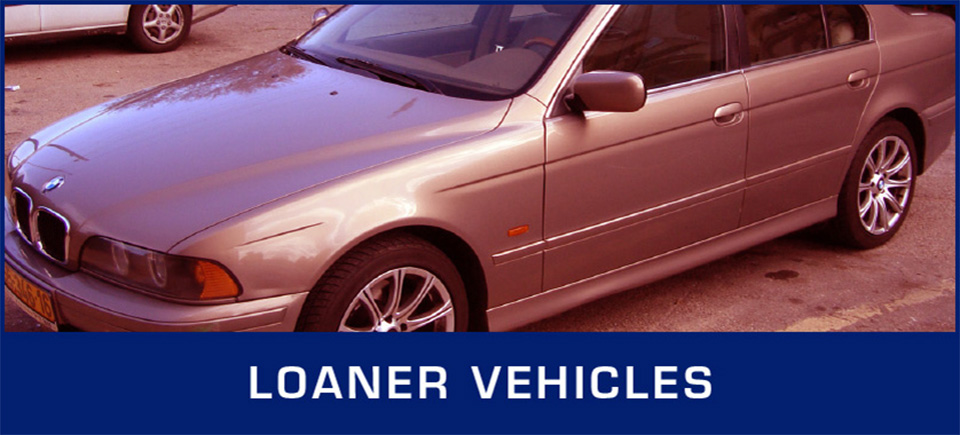Call early to arrange a loaner car during service.